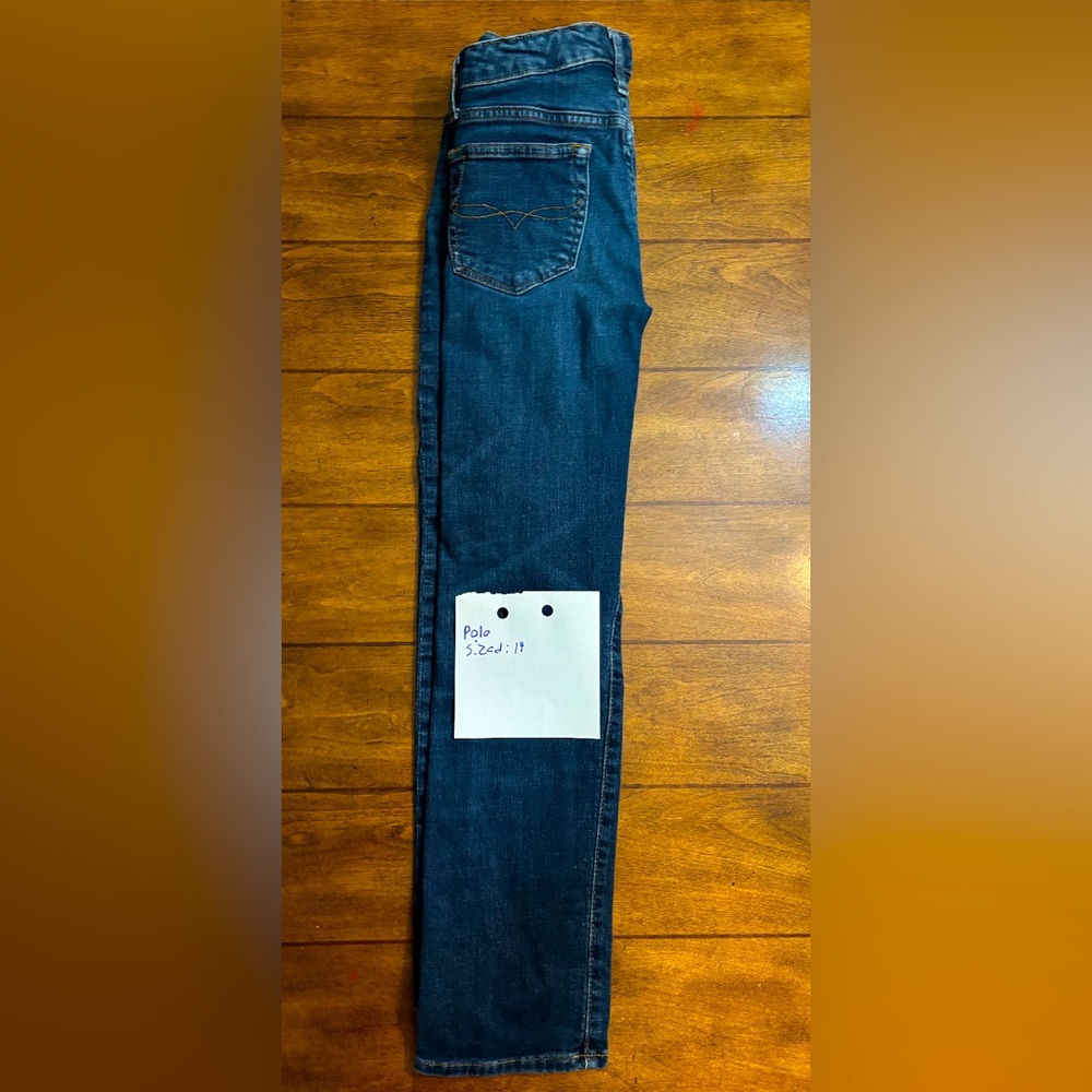 Boys size 14 jeans and one pair size 12